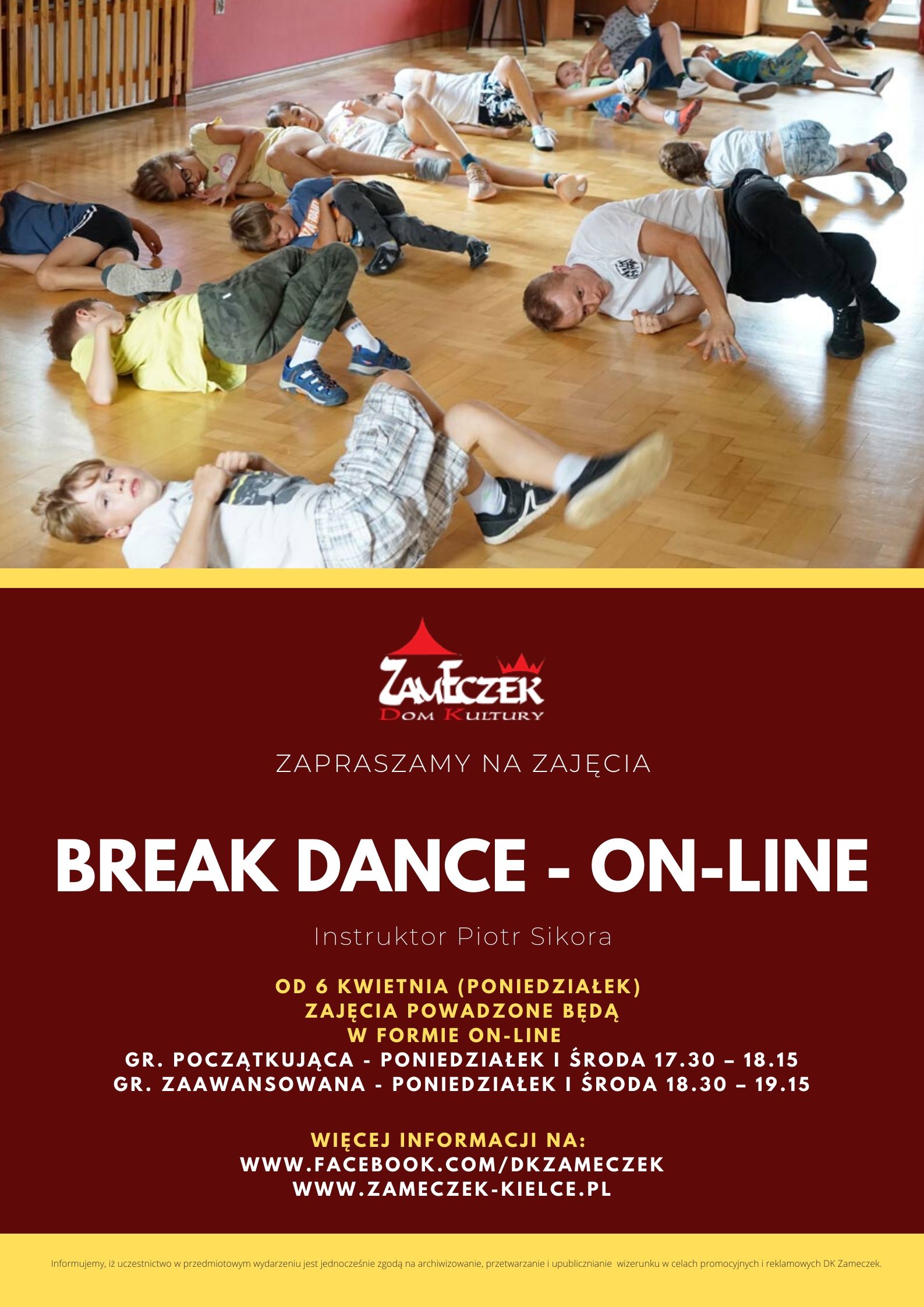 Zajęcia breakdance online