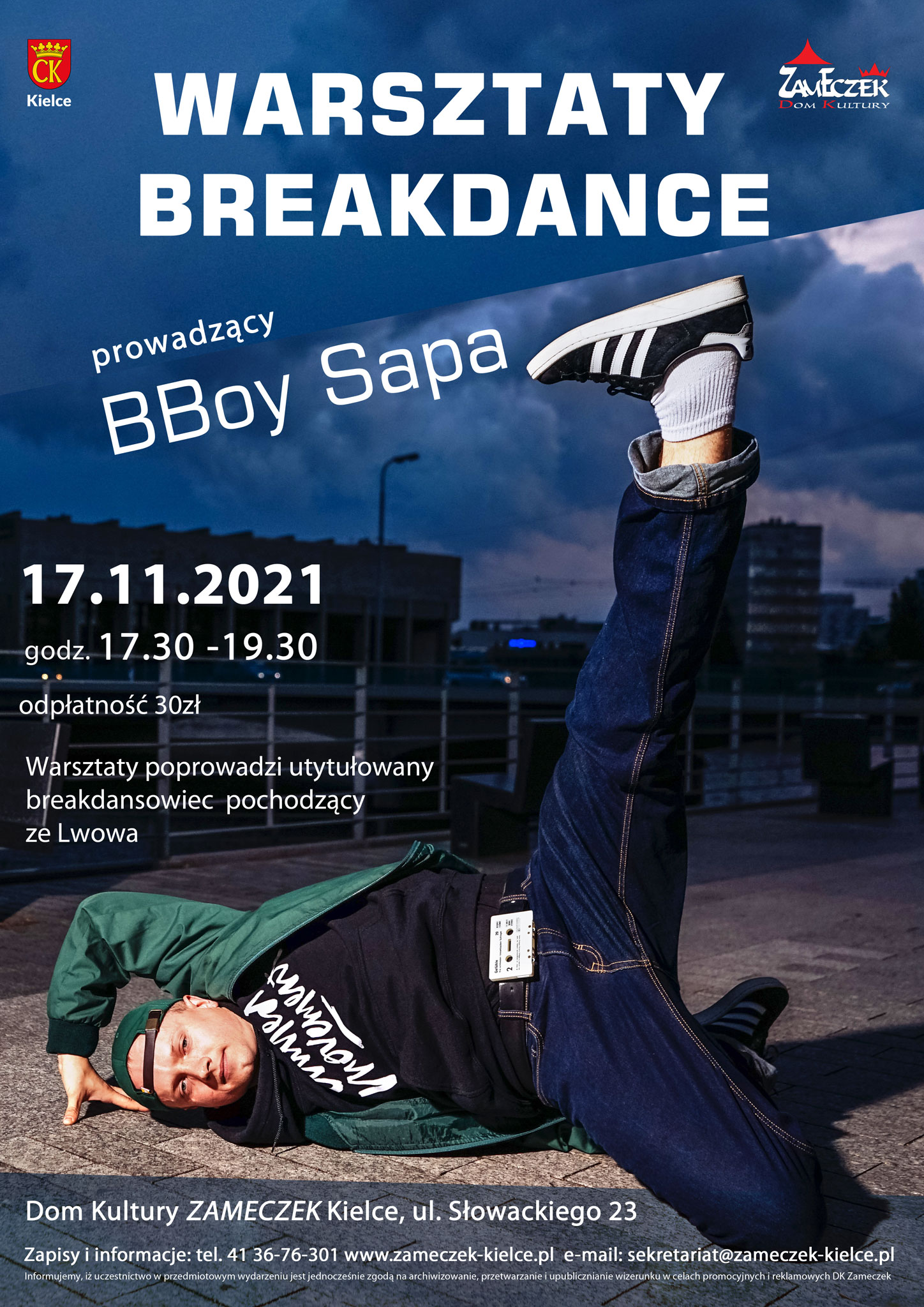 warsztaty breakdanceBBoySapa Zameczek m2