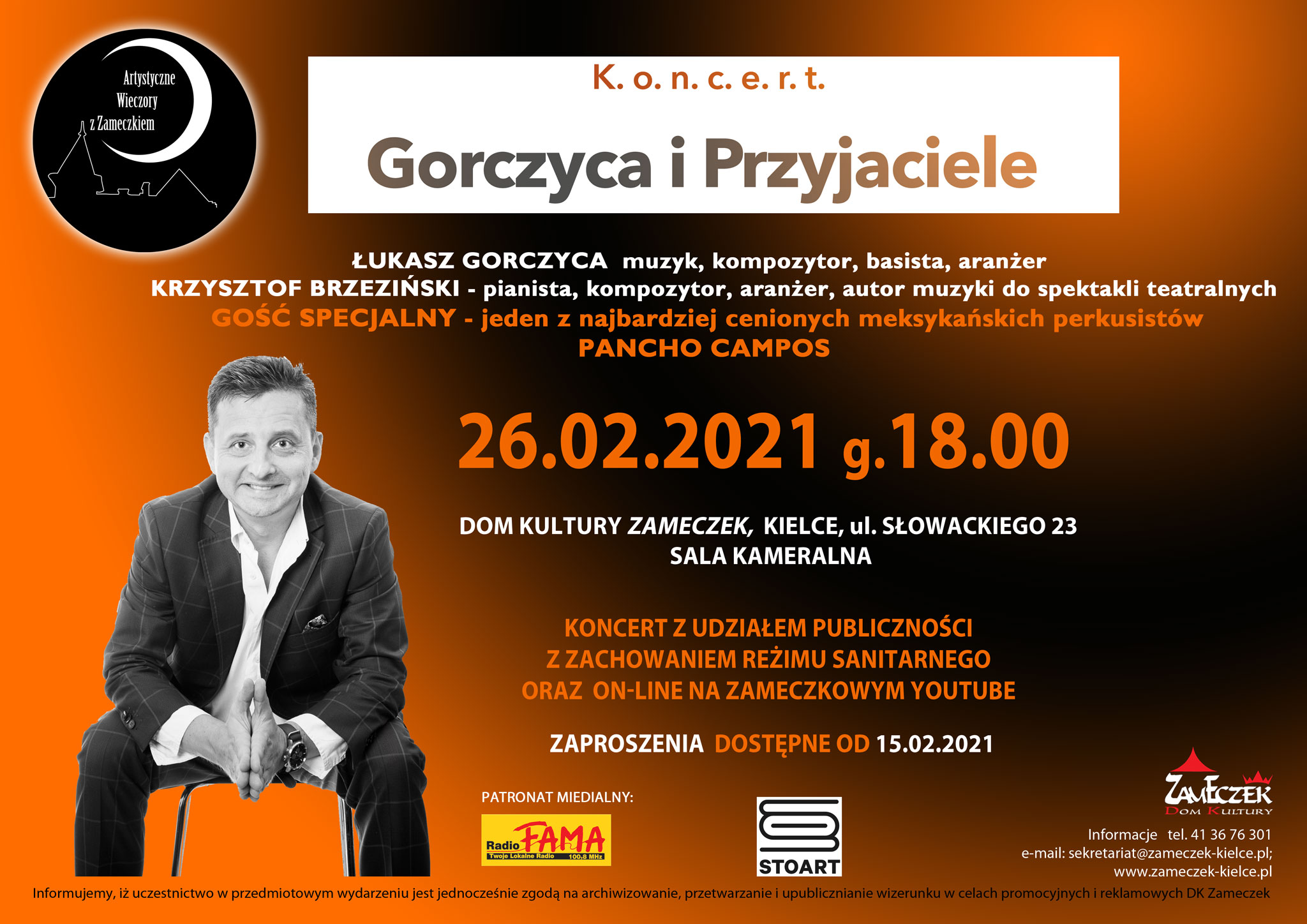 Plakat Łukasz Gorczyca IIm