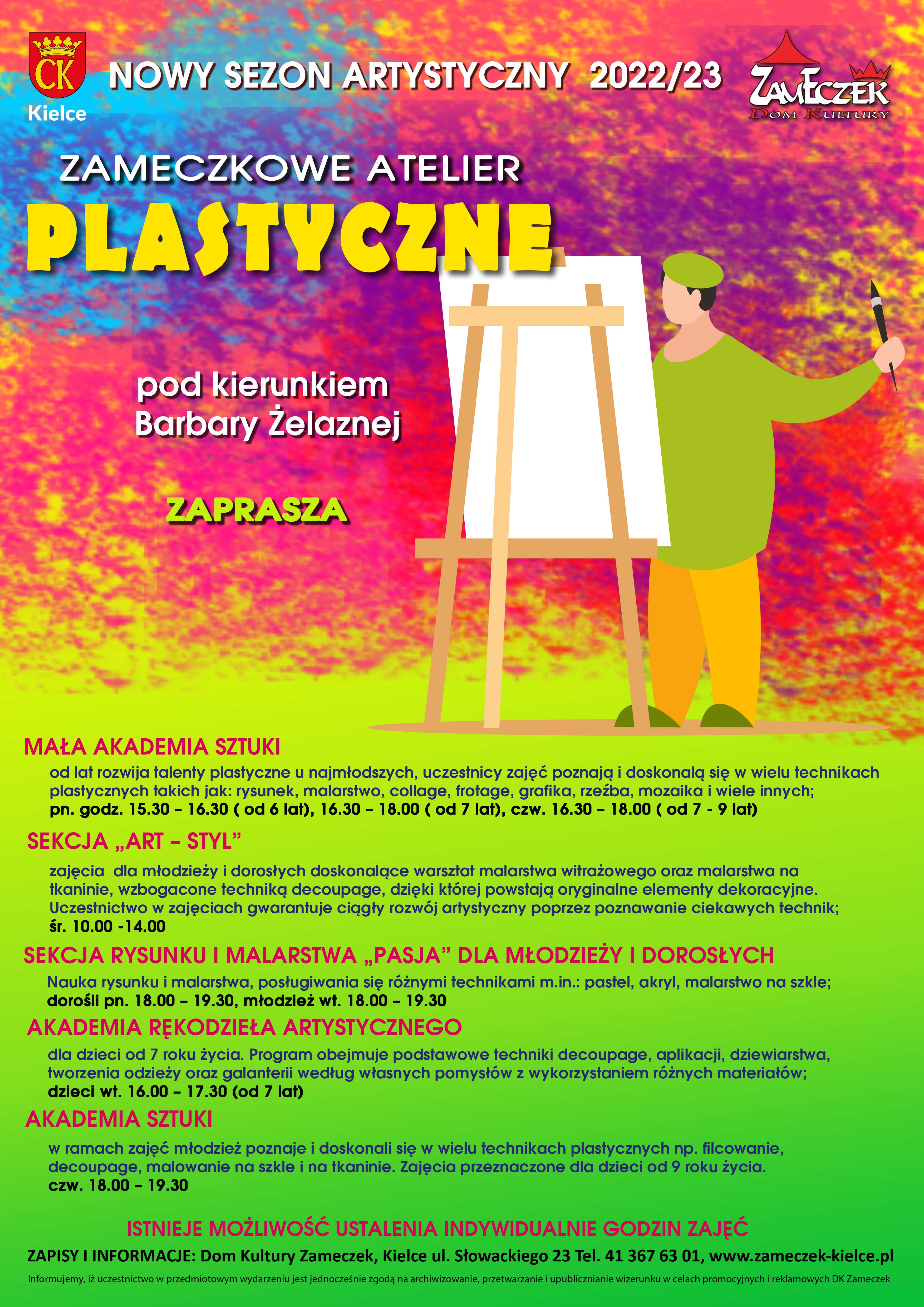 plakat plastyka 22 23